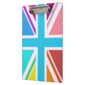 英国旗か多彩ジャックのデザイン- クリップボード (左)