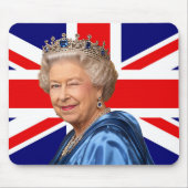 英国旗のいたずらなウィンク No 2 マウスパッド (正面)