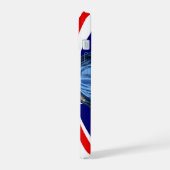 英国旗のいたずらなウィンク No 2 iPhone 15ケース (左側面)