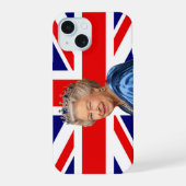 英国旗のいたずらなウィンク No 2 iPhone 15ケース (裏面)