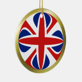 英国旗のオーナメント セラミックオーナメント (右)