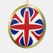 英国旗のオーナメント セラミックオーナメント (左)