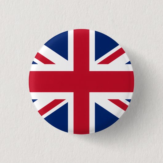 英国旗の誇り 缶バッジ (正面)