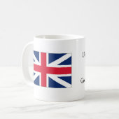 英国旗 ゴッドセイブザキング ティー&コーヒーマグ コーヒーマグカップ (正面左)