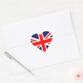 英国旗 ハートシール (封筒)