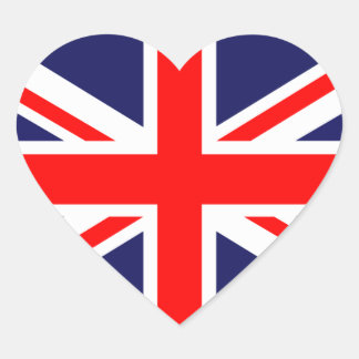英国旗 ハートシール
