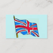 英国旗 ビジネスカード (裏面)
