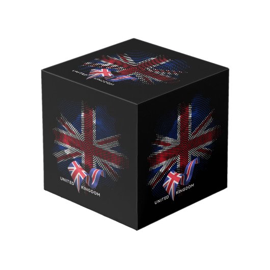 英国旗 フォトキューブ (正面アングル)