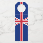 英国旗 ボトルネックタグ (正面)