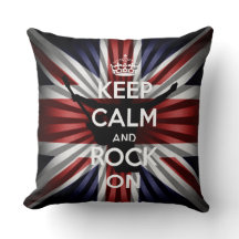 英国旗 ユニオンジャックとKeep calm and Rock On