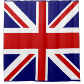 英国旗 ユニオンジャック シャワーカーテン (正面)