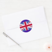 英国旗 ラウンドシール (封筒)