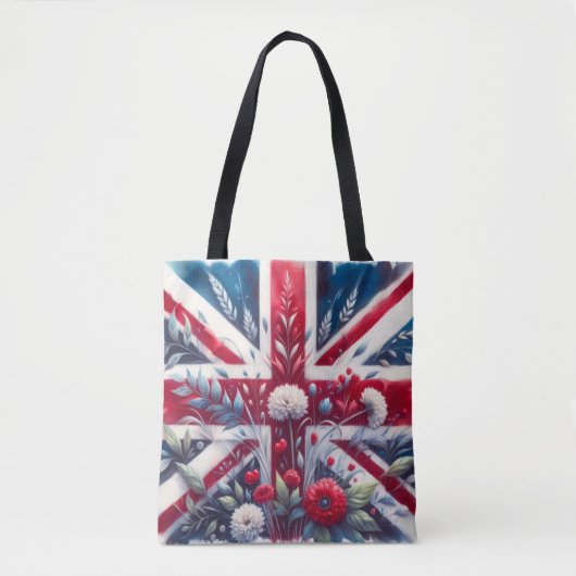英国旗 綿トートバッグ トートバッグ (正面)
