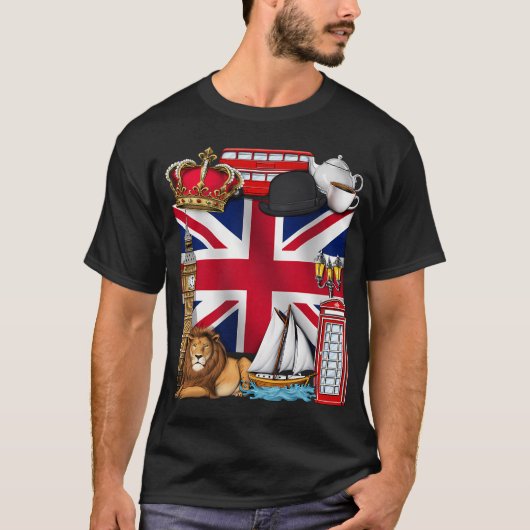 英国旗 Tシャツ (正面)
