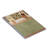 英国日本人の壁のデザイン、c.1860 (w/c及び鉛筆o ノートブック (右側)