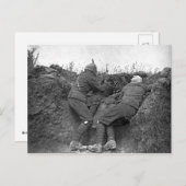 英国機関銃 ポストカード (正面/裏面)