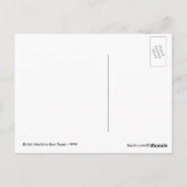 英国機関銃 ポストカード (裏面)