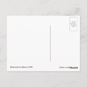 英国歩兵による攻撃 ポストカード (裏面)