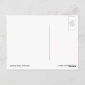 英国歩哨 ポストカード (裏面)