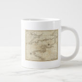英国海峡の図 ジャンボコーヒーマグカップ (右)