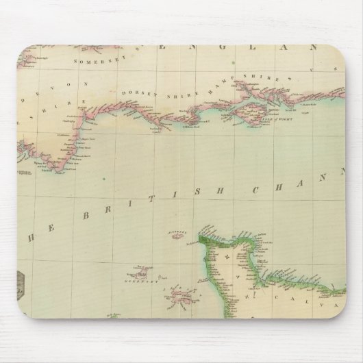 英国海峡 マウスパッド (正面)