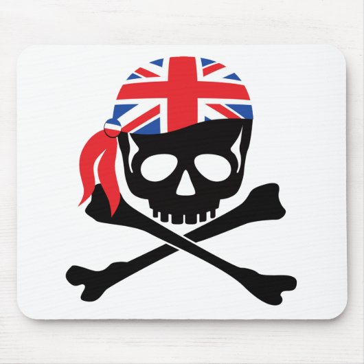 英国海賊 マウスパッド (正面)