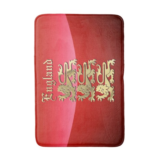 英国王室ののリチャード1王の軍隊 バスマット (正面縦)