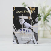 英国王室のバンド65誕生祝い 招待状 (スタンド正面)