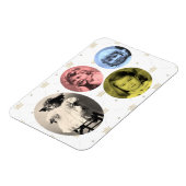 英国王室の女 マグネット (左側)