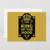 英国王室の戴冠王チャールズ ポストカード (正面/裏面)