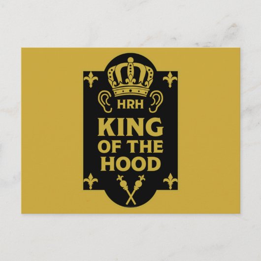 英国王室の戴冠王チャールズ ポストカード (正面)