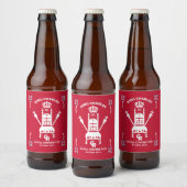 英国王室の戴冠王チャールズIII ビールラベル (ボトル)