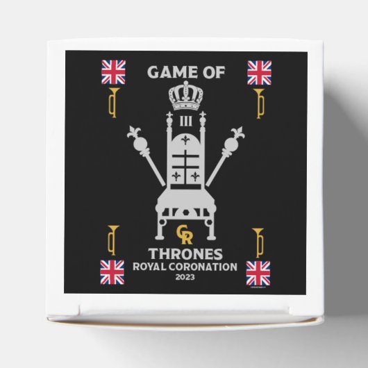 英国王室の戴冠王チャールズIII フェイバーボックス (上部)