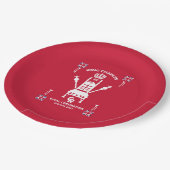 英国王室の戴冠王チャールズIII ペーパープレート (アングル)