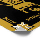 英国王室の戴冠王チャールズIII ポスター (角)