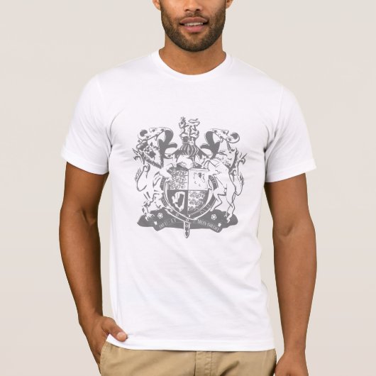 英国王室の軍服 Tシャツ (正面)