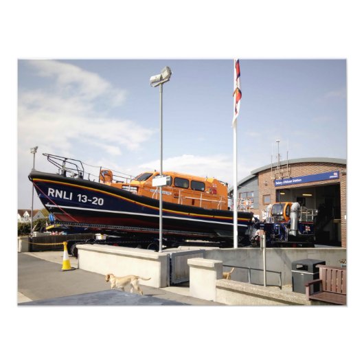 英国王立救命艇協会(RNLI)を応援しよう フォトプリント (正面)