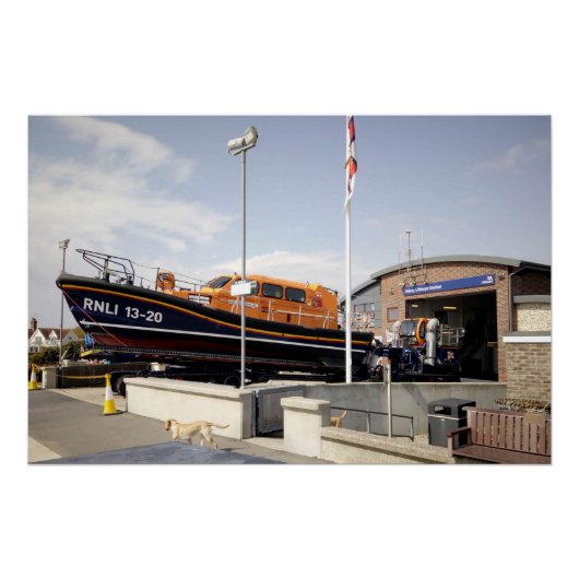 英国王立救命艇協会(RNLI)を応援しよう ポスター (正面)