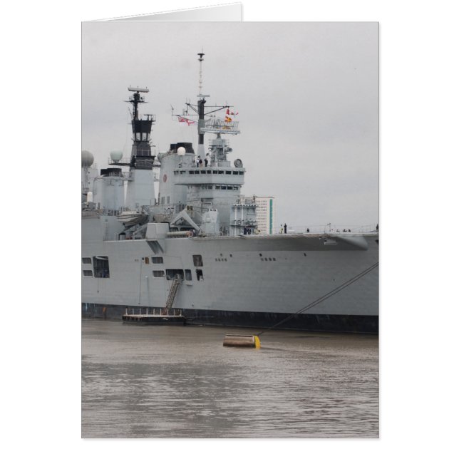 英国空母 (正面)