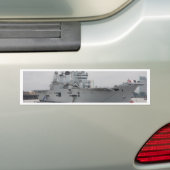 英国空母 バンパーステッカー (車上)