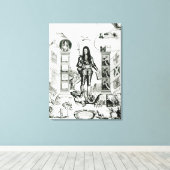 英国章、1690年10月 キャンバスプリント (インサイチュ (ウッドフロア))