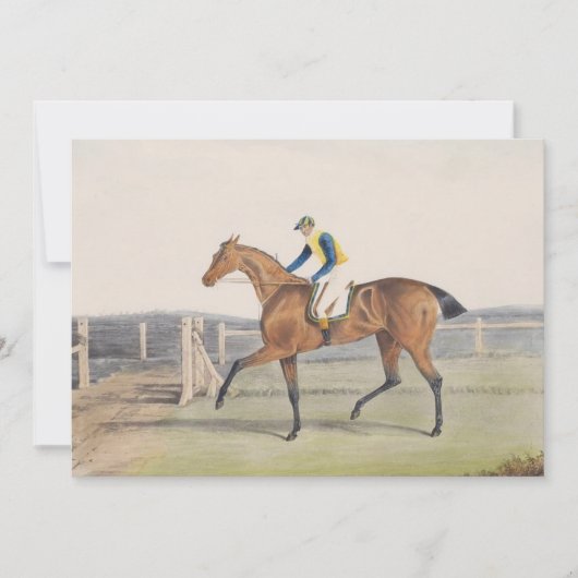 英国競走馬（公爵夫人） カード (正面)