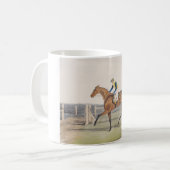 英国競走馬（公爵夫人） コーヒーマグカップ (正面左)