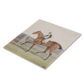 英国競走馬（公爵夫人） タイル (側面)