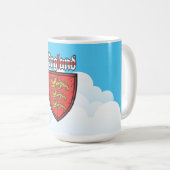 英国紋章 コーヒーマグカップ (正面右)