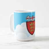 英国紋章 コーヒーマグカップ (正面左)