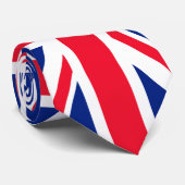 英国素晴らしイギリスイギリス国旗 ネクタイ (ロール)