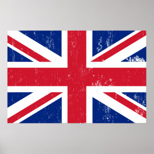 英国素晴らしイギリスイギリス国旗 ポスター