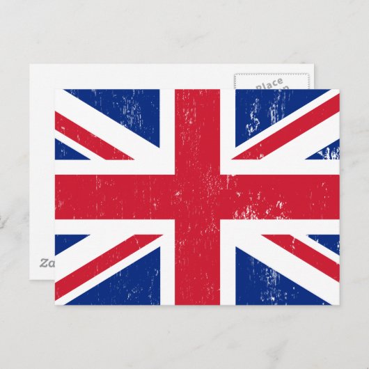 英国素晴らしイギリスイギリス国旗 ポストカード (正面/裏面)