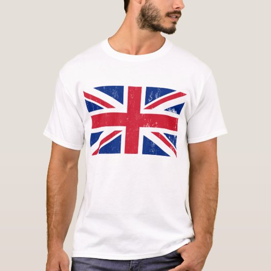 英国素晴らしイギリスイギリス国旗 Tシャツ (正面)